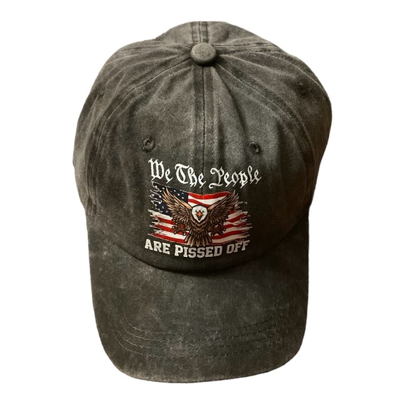 🇺🇸”We The People Are Pissed Off” Adjustable Strap Unisex Cap! - Picture 3 of 7